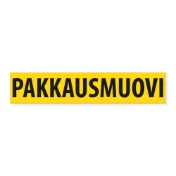 Pakkausmuovinkeräystarra 300x60 mm