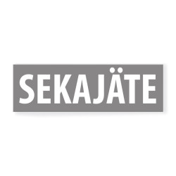 Sekajätteenkeräystarra 190x60 mm