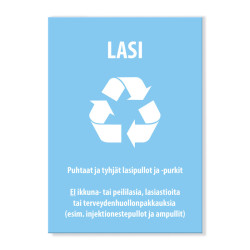 Lasinkeräystarra 150x210 mm