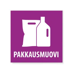 Pakkausmuovinkeräystarra