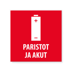 Paristot ja akut keräystarra