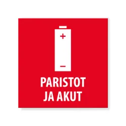 Paristot ja akut keräystarra