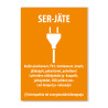 SER-jätteen keräystarra 150x210 mm