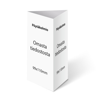 Pöytäkolmio hotelliin omasta tiedostosta nopeasti verkkokaupasta.
