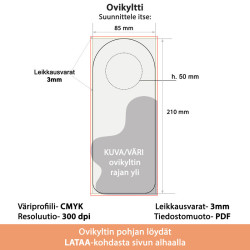Ovikyltin mitta- ja ohjekuva