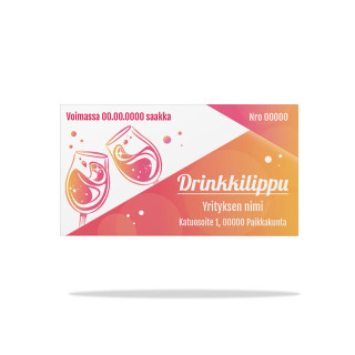 Drinkkiliput helposti ja nopeasti netistä.
