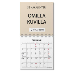 Tilaa kalenteri omilla kuvilla