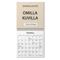 Tilaa kalenteri omilla kuvilla