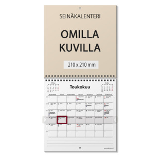 Tilaa kalenteri omalla painatuksella