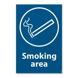 Smoking area