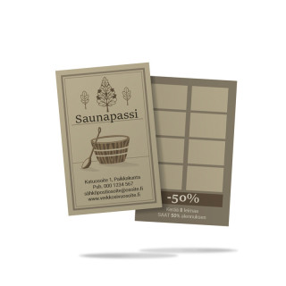 Saunapassi suomalaisesta verkkokaupasta