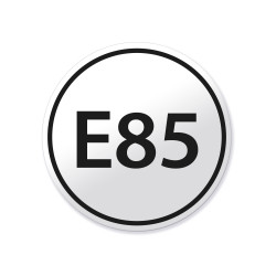 Bensiini E85 merkintätarra