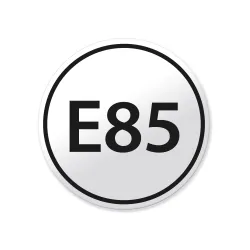 Bensiini E85 merkintätarra